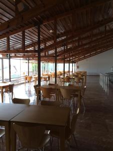 Restaurace v ubytování Alojamiento Rural Coto de la Isleta