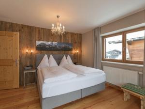 Posteľ alebo postele v izbe v ubytovaní Chalet in Ellmau near Ski Lift