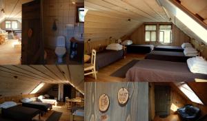 Voodi või voodid majutusasutuse Avinurme Hostel toas