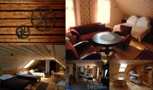 Istumisnurk majutusasutuses Avinurme Hostel