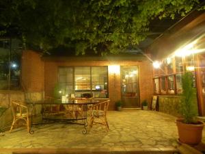 Patio nebo venkovní prostory v ubytování Star Hotel