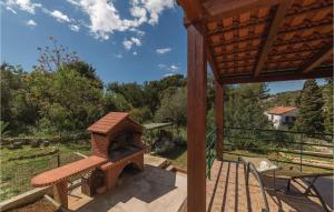 Μπαλκόνι ή βεράντα στο One-Bedroom Holiday Home In Drvenik Veli