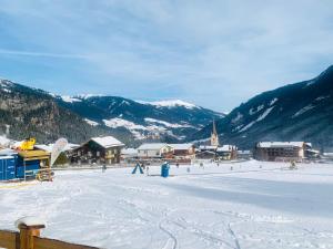 Chalet in Krimml near Ski Slopes v zimě