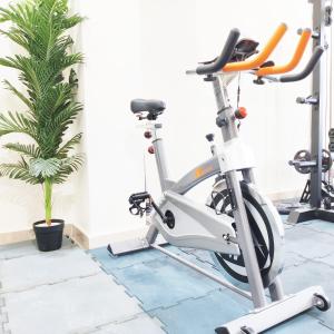 The fitness centre and/or fitness facilities at MY HOTEL Nizwa Residence Hotel Apartement نزوى ريزيدنس