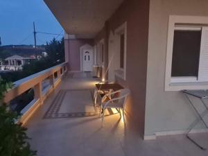 Balkón alebo terasa v ubytovaní Spilios Apartment