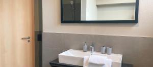 Koupelna v ubytování Hotel Das Bischof