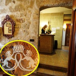 Ο χώρος του λόμπι ή της ρεσεψιόν στο Palacio Antigua Audiencia