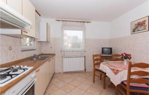 Kuchyň nebo kuchyňský kout v ubytování 2 Bedroom Cozy Apartment In Pula + 19 fotografií