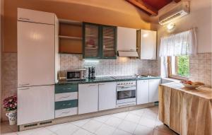 Kuchyň nebo kuchyňský kout v ubytování Holiday Home Radoslavi V