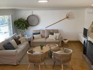 Küche/Küchenzeile in der Unterkunft Mas de l'Aranyó - Eco Wellness Spa