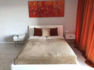 Postel nebo postele na pokoji v ubytování Apartament Przewidoki