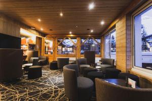 Posezení v ubytování Hotel Base Camp Lodge - Les 2 Alpes
