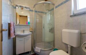 Kúpeľňa v ubytovaní Three-Bedroom Holiday Home 0 In Zminj