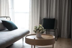 TV a/nebo společenská místnost v ubytování Apartament Amelia Q4Apartments