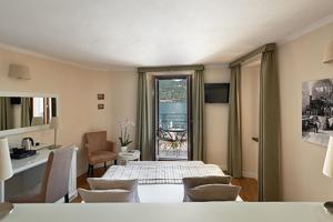 Istumisnurk majutusasutuses Hotel Garni Corona