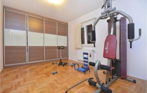 Fitness centar i/ili fitness sadržaji u objektu Beautiful Home In Kastel Stafilic With Wifi