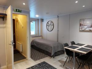 Postel nebo postele na pokoji v ubytování Guest House Vanttaus