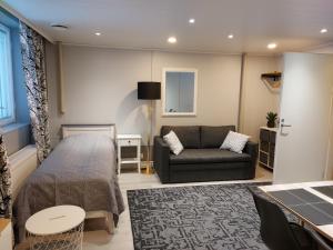 Postel nebo postele na pokoji v ubytování Guest House Vanttaus