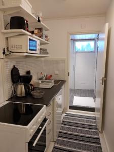 Kuchyň nebo kuchyňský kout v ubytování Guest House Vanttaus