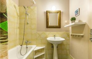 Koupelna v ubytování Apartment Fazana Lxxvi