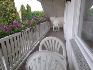 Balcone o terrazza di Hévízi fecskefészek