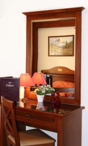 Letto o letti in una camera di Hotel Pavone