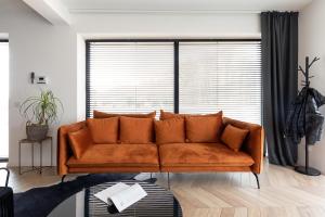 אזור ישיבה ב-Komfortowe OH Apartamenty Zator