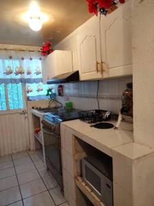 Køkken eller tekøkken på Casa Cielo