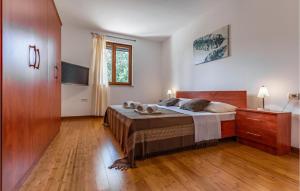 Posteľ alebo postele v izbe v ubytovaní 3 Bedroom Stunning Apartment In Liznjan