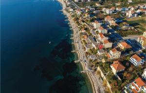 Blick auf Gorgeous Home In Podstrana With House Sea View aus der Vogelperspektive