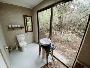 Et badeværelse på Kleinrivier Mountain Escapes