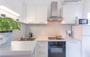 Kuchyň nebo kuchyňský kout v ubytování Apartment Medulin Katikulic Iv
