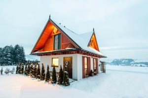Domek Lejowa Chatka v zimě