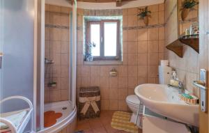 Koupelna v ubytování Holiday Home Manjadvorci Vi