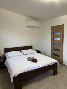 Posteľ alebo postele v izbe v ubytovaní Podhájska - Holiday