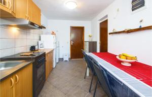 Kuchyň nebo kuchyňský kout v ubytování Holiday Home Pucisca 15