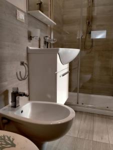 Koupelna v ubytování Casa Toscanella + 14 fotografií