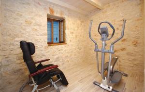 Fitness centrum a/nebo fitness zařízení v ubytování Four-Bedroom Holiday Home Zmijavci With A Fireplace 09