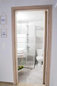 Et badeværelse på Ermis Mini Suite # 3