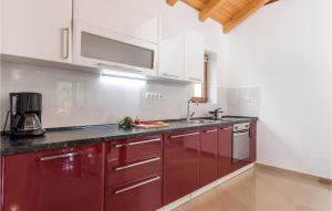 Η κουζίνα ή μικρή κουζίνα στο 4 Bedroom Nice Home In Gostinjac +39 φωτογραφίες