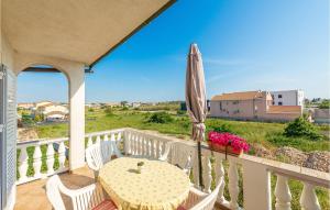 Balkón alebo terasa v ubytovaní 1 Bedroom Cozy Apartment In Privlaka + 14 fotografií