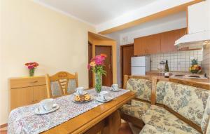 Kuchyň nebo kuchyňský kout v ubytování 2 Bedroom Amazing Apartment In Labin + 15 fotografií