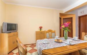 TV a/nebo společenská místnost v ubytování 2 Bedroom Amazing Apartment In Labin
