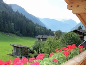 Üldine mäevaade või majutusasutusest Beautiful detached chalet in Mayrhofen Ramsau Tyrol with sauna pildistatud vaade