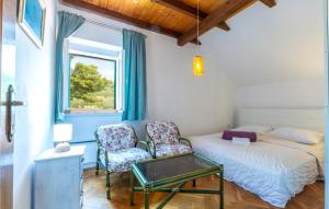 Posteľ alebo postele v izbe v ubytovaní Holiday Home Podstrana 5