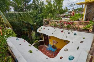 Zahrada ubytování Maison Tulum