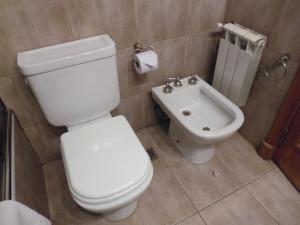 Um banheiro em Hotel Villa Brescia
