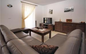 TV a/nebo společenská místnost v ubytování Three-Bedroom Holiday Home In Rebici