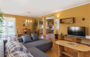 TV a/nebo společenská místnost v ubytování 3 Bedroom Gorgeous Home In Putini