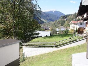 ザールバッハ・ヒンターグレムにあるApartment in the ski area of Saalbach Hinterglemmの塀のある丘の景色
